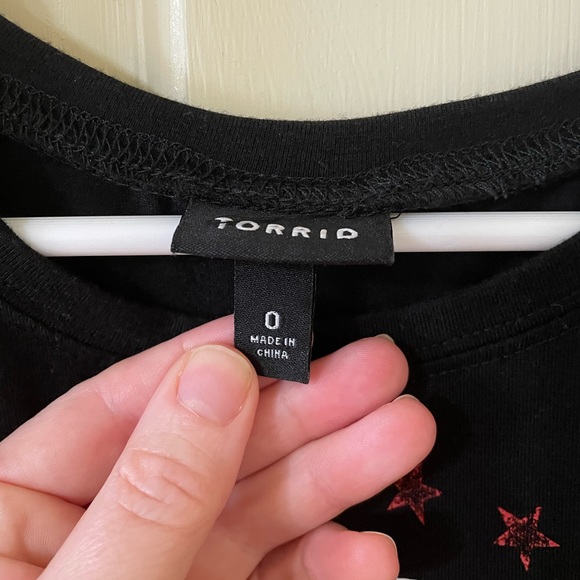 Torrid Sleeveless Dress with Ruffles  Vintage Americana Eagle Print Size 0 14 - Picture 2 of 6